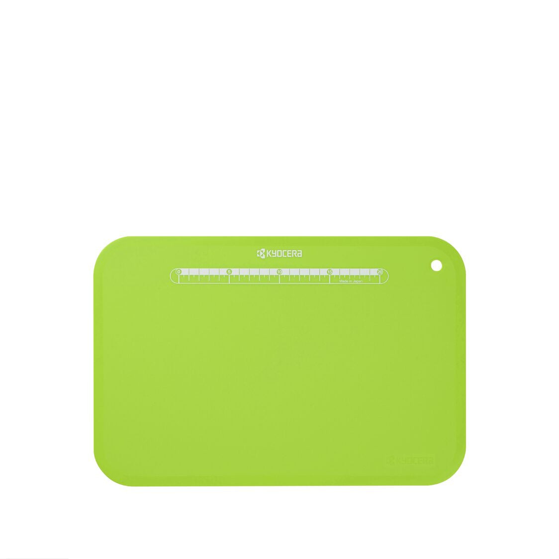KYOCERA Large Cutting Board With Stand - Green (Made in Japan, CC-100 GR)