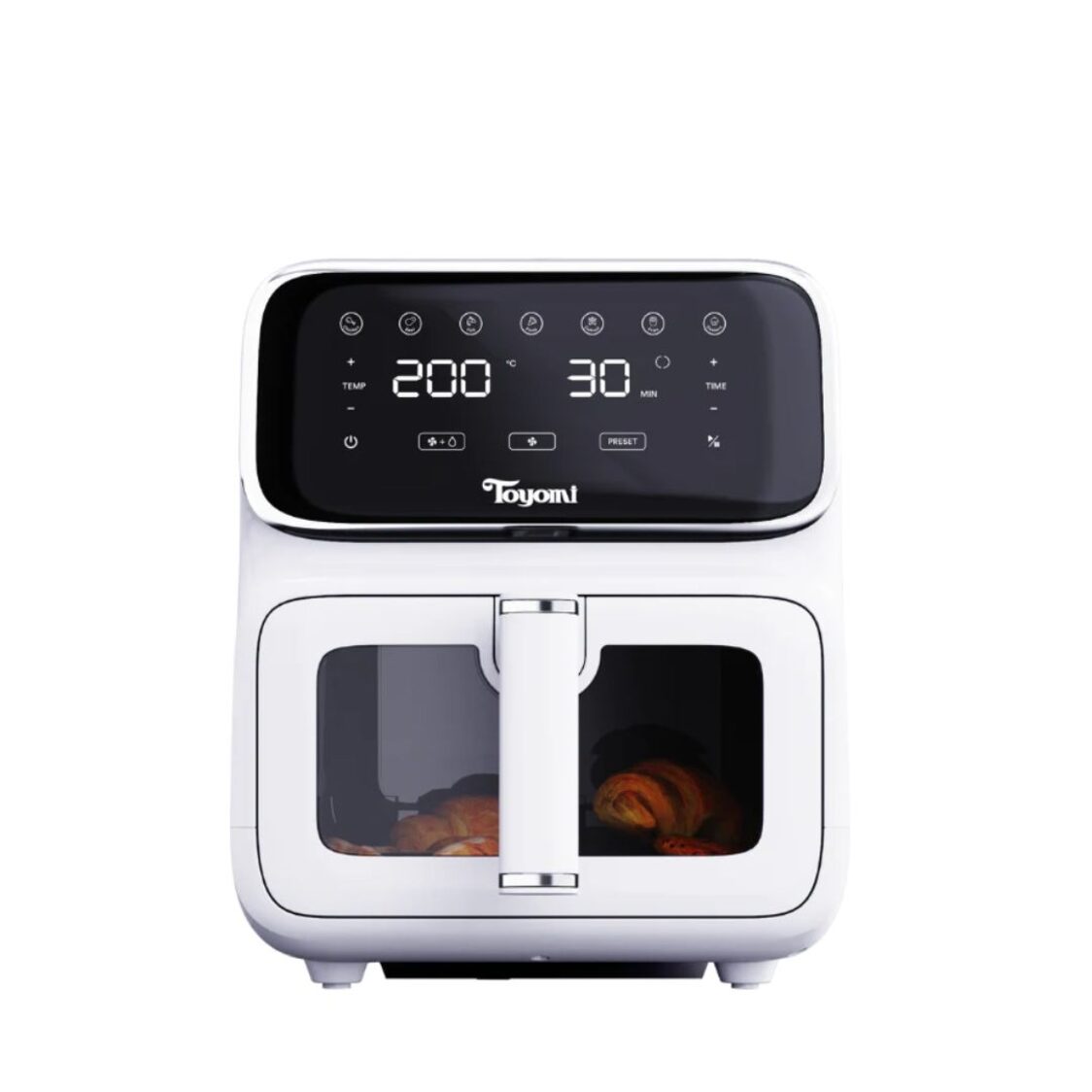 Toyomi 5.5L Steam Air Fryer - White (AF5579)