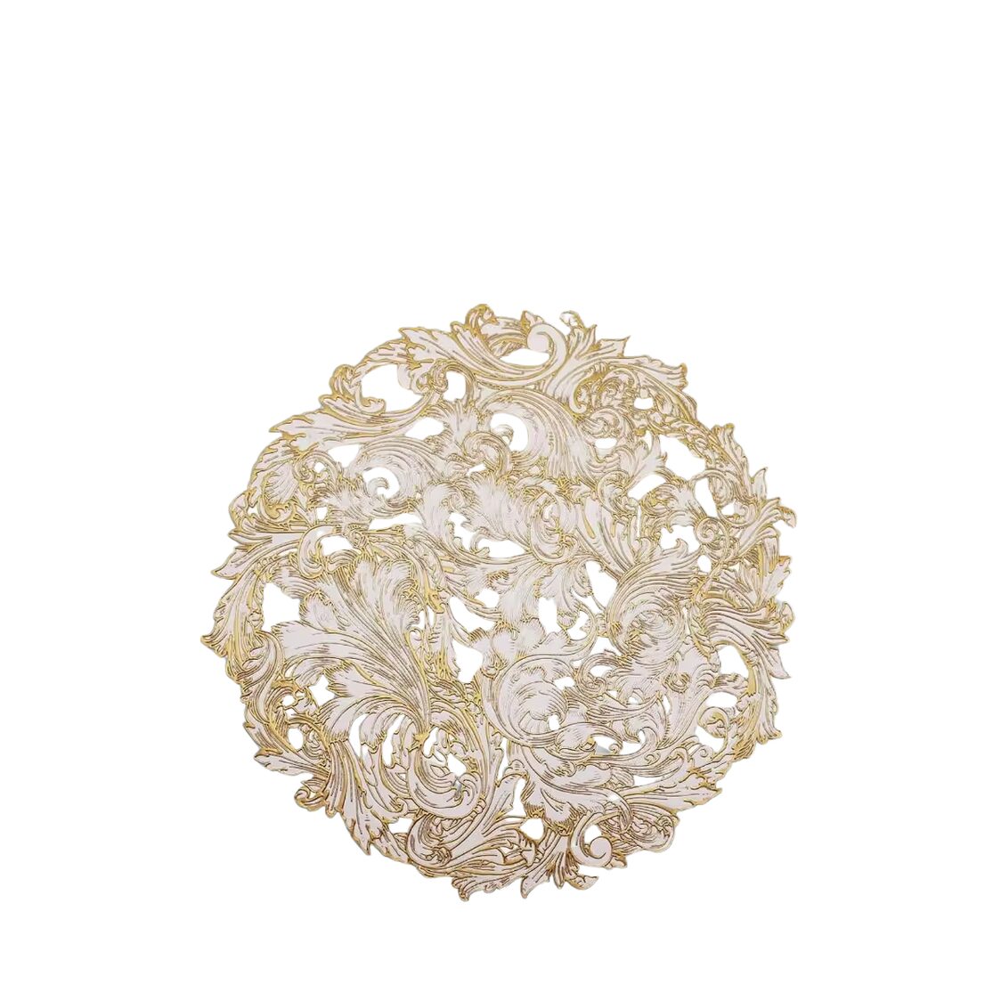 J. Rapee Leaf Placemat Gold