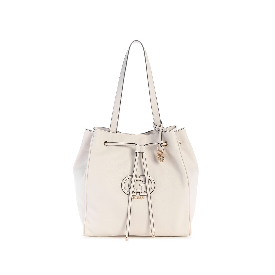 CALEBRA DRAWSTRING TOTE,OFF WHITE