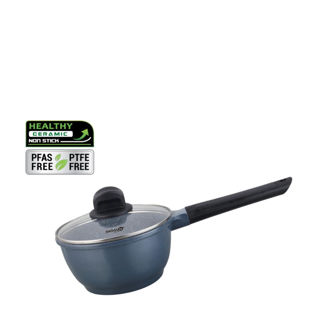 La Gourmet Shogun Kyoto Ceragan 18Cm Ceramic Saucepan With Lid 417930