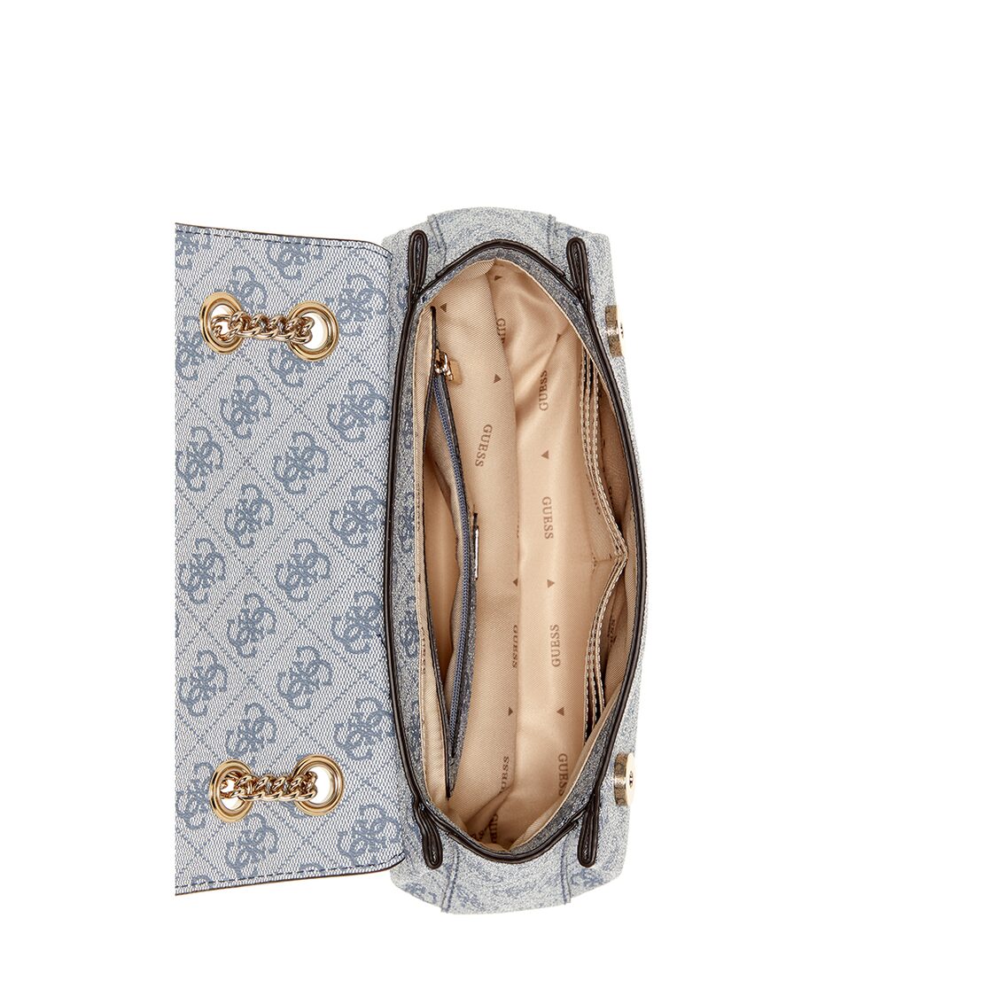 Guess Katya Convertible Xbody Flap - Slate Logo