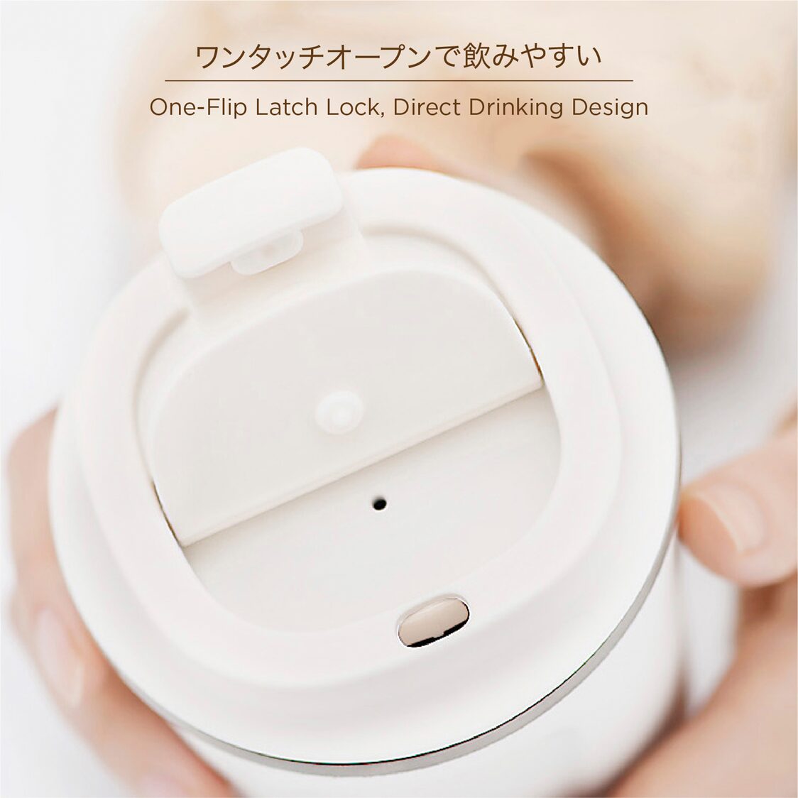 Endo Double Stainless Steel Coffee Mug 380ml (CX-3009)