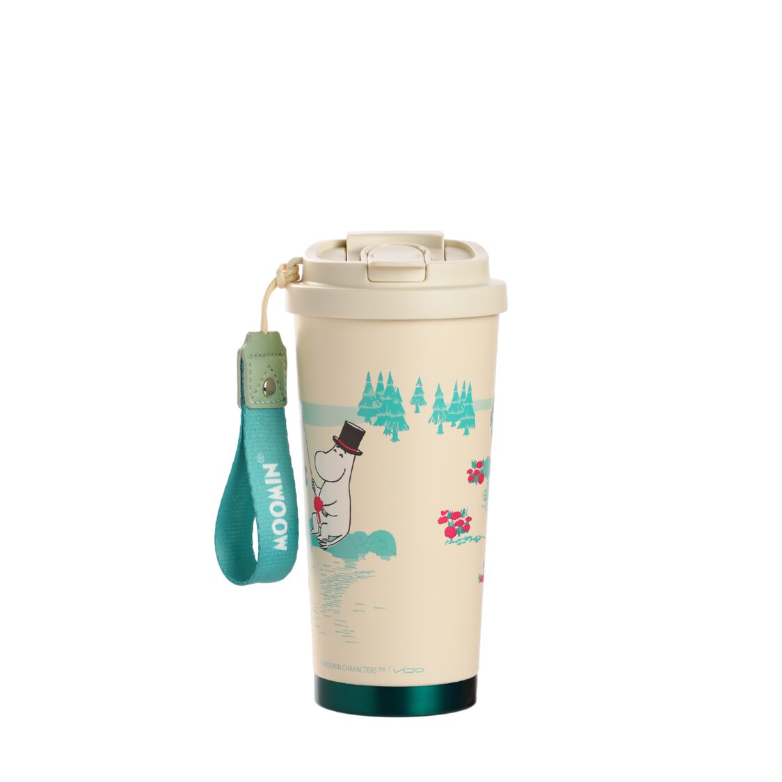 VIPO X Moomin Vaccum Cup 580ml - Happy Fishing MM37433