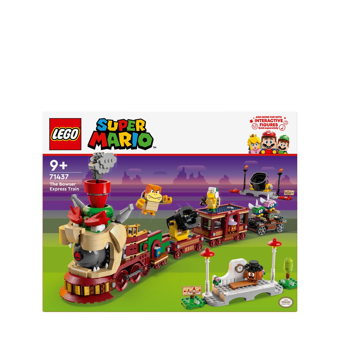 Lego The Bowser Express Train 71437