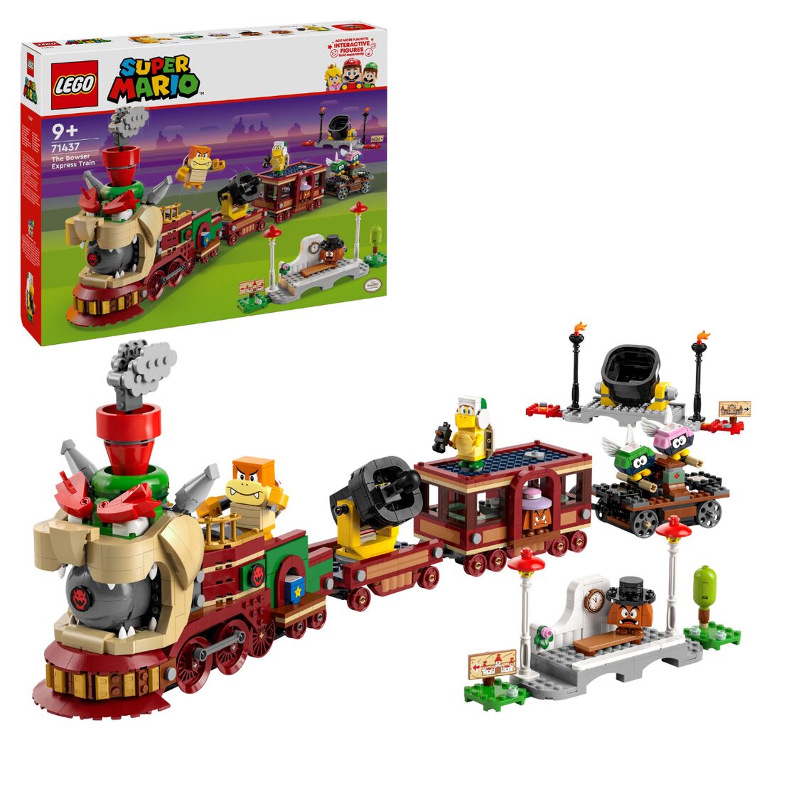Lego The Bowser Express Train 71437
