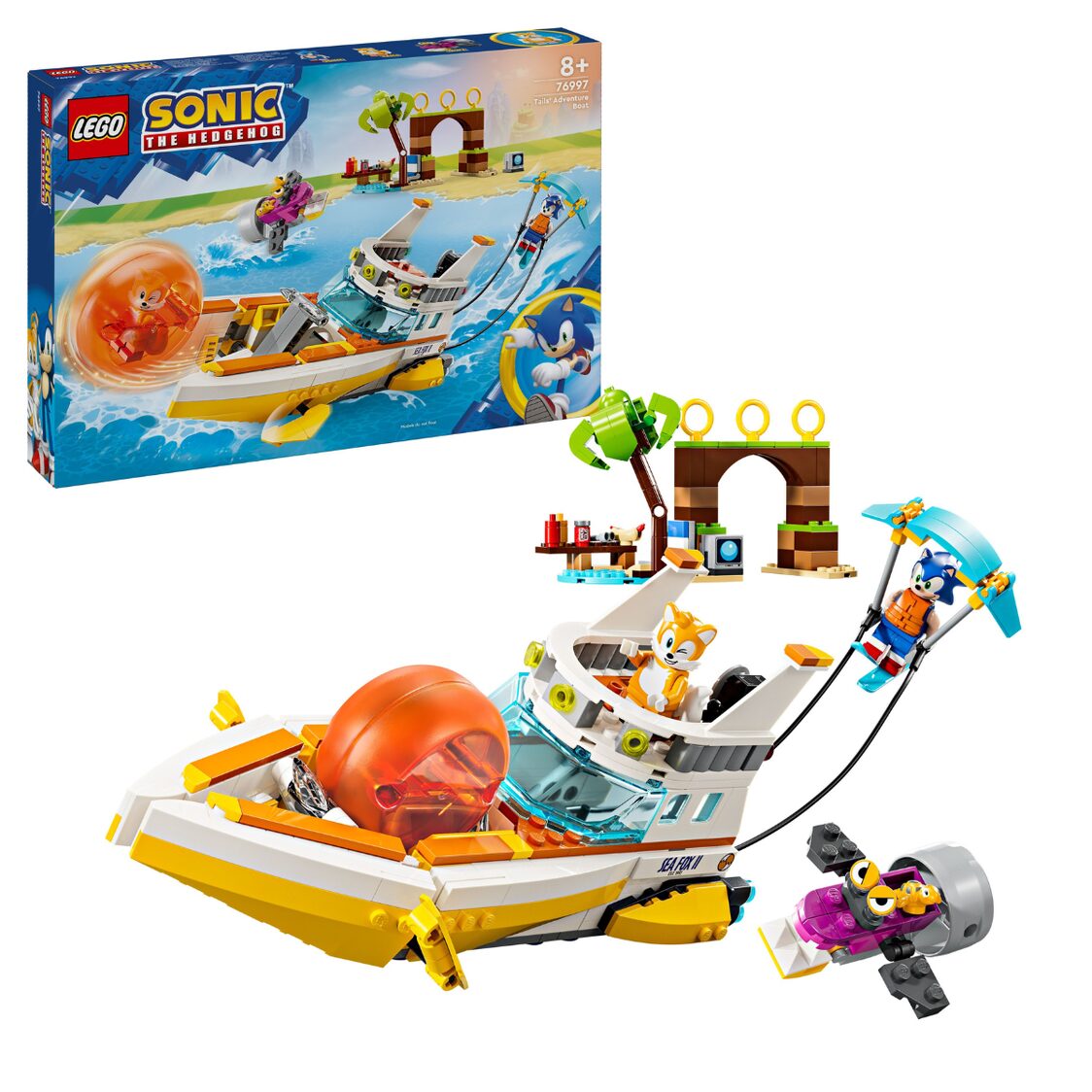 Lego Tails' Adventure Boat 76997