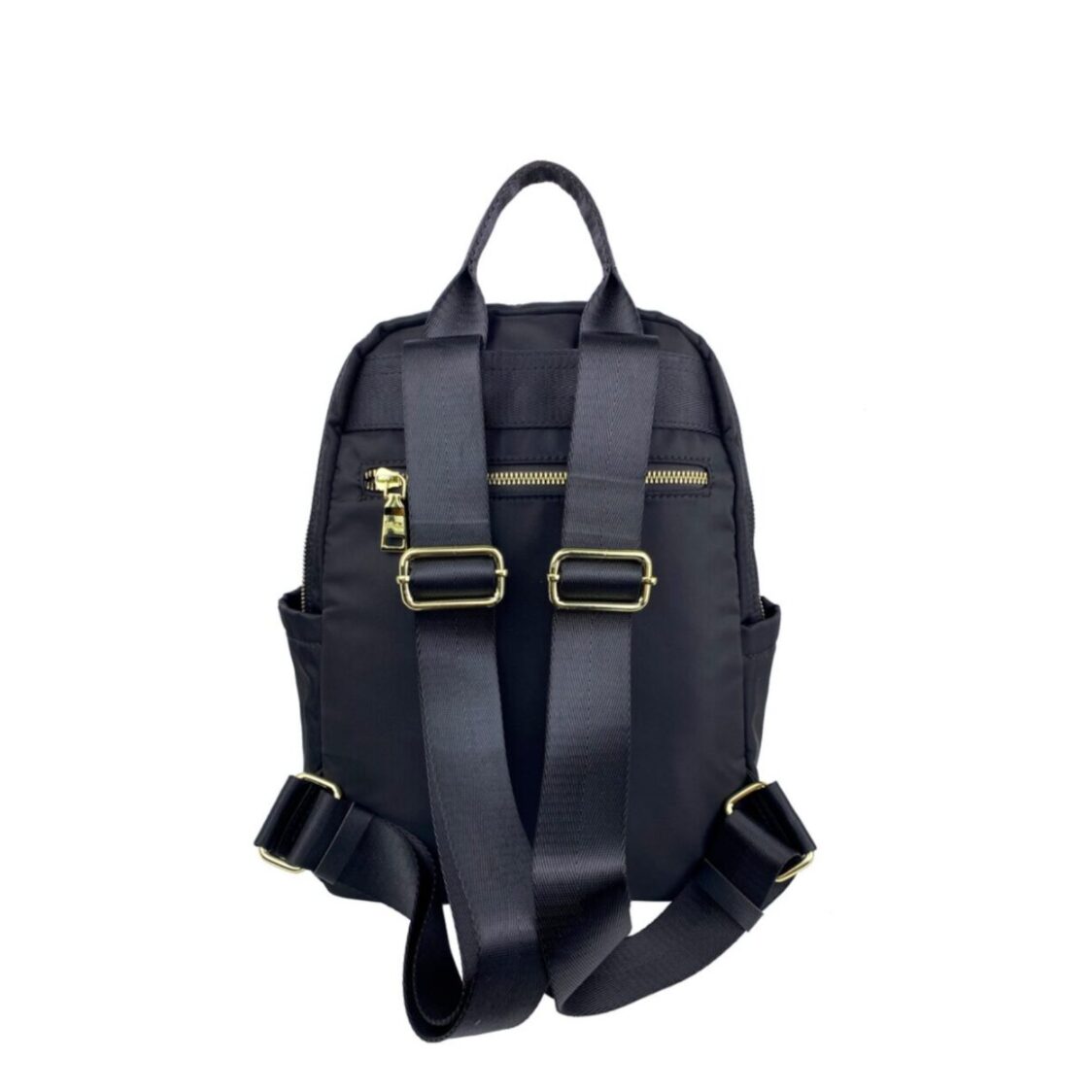 Mel&Co Nylon Angled-Top Backpack