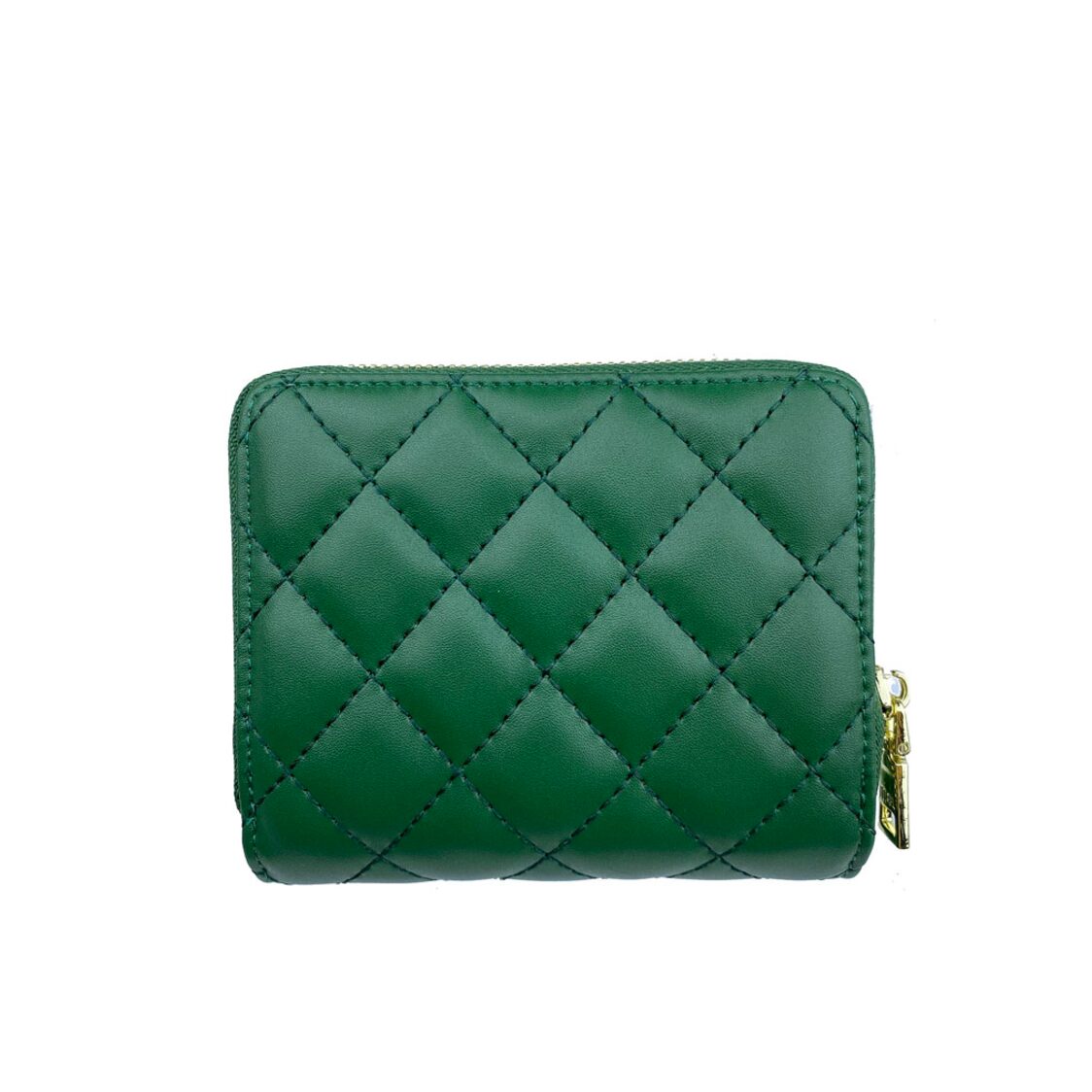 Mel&Co Quilted Bifold Snap Wallet With Zip-Around Compartment