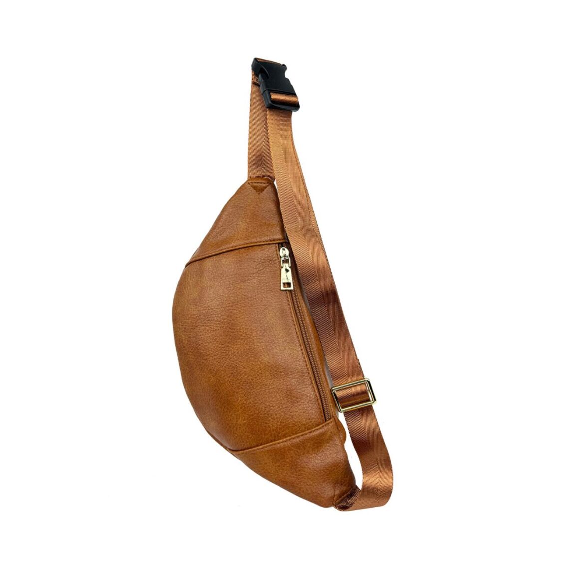 Mel&Co Pebbled Single Compartment Waist Pouch