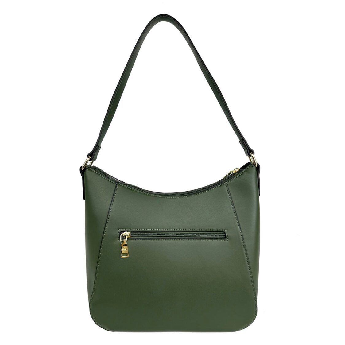 Mel&Co Faux Leather Lightweight Shoulder Bag