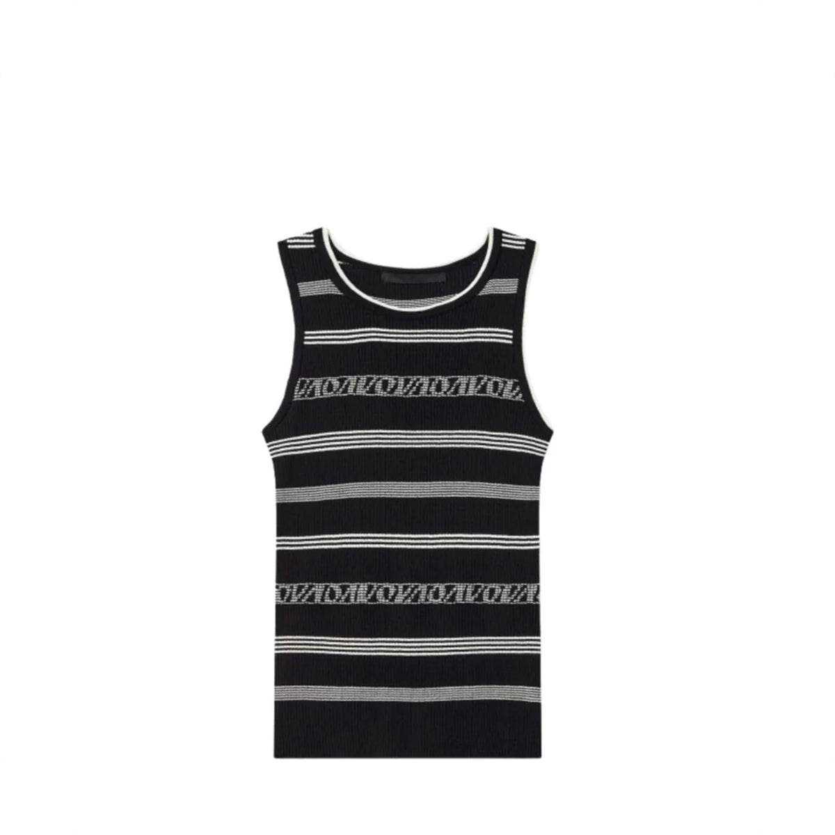 Voice Of Voices Logo Stripe Sleeveless Knit