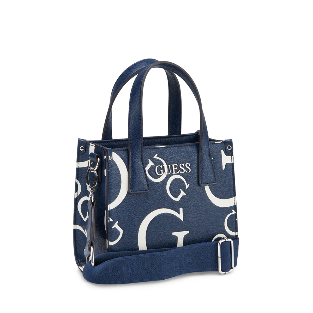 Guess Forber Design Mini Tote - Navy Multi