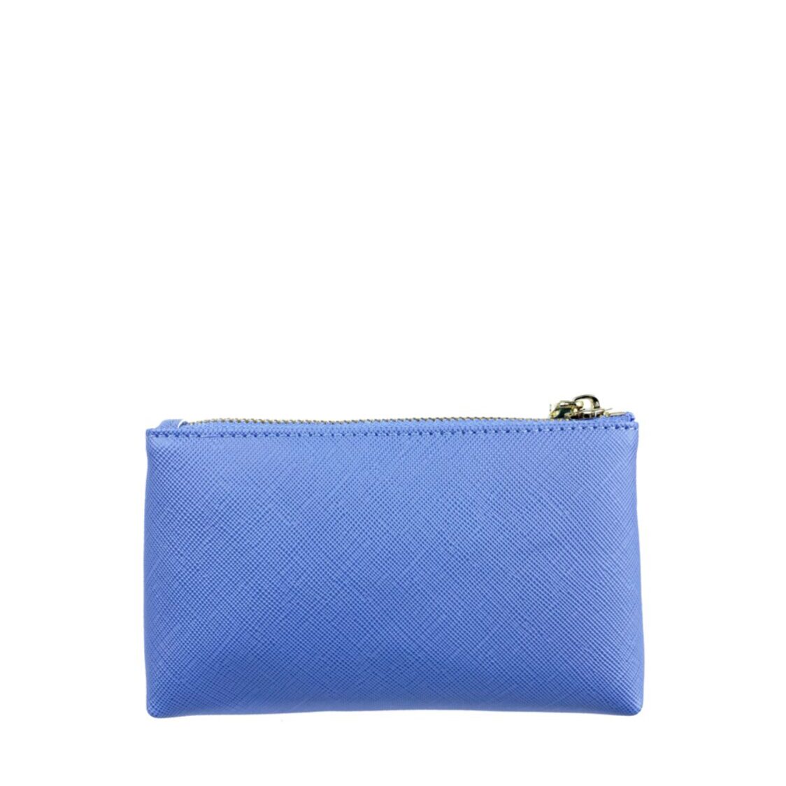 Mel&Co Saffiano-Effect Coin Pouch with Keyring