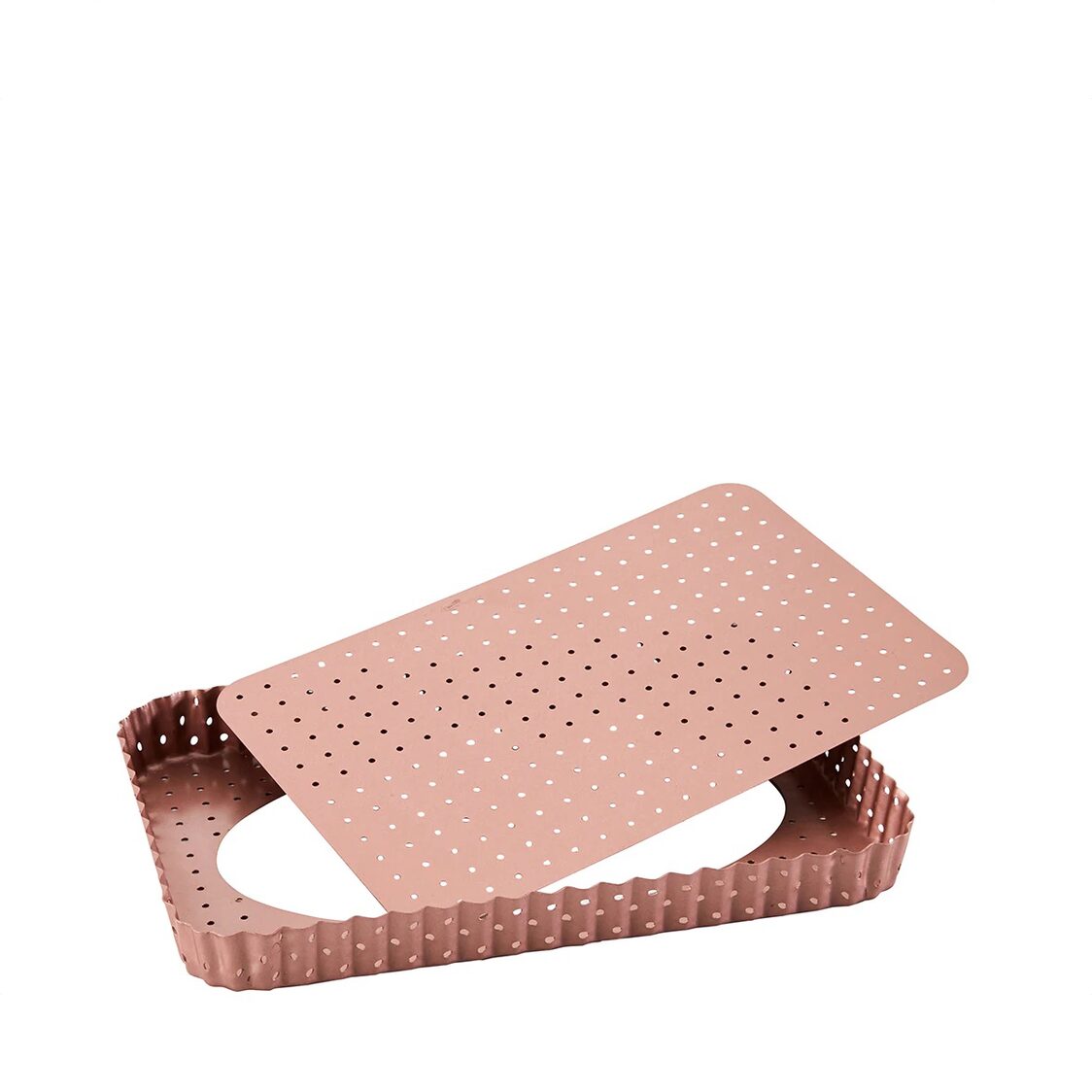Wiltshire Rose Gold Perforated Square Tart Pan 40717