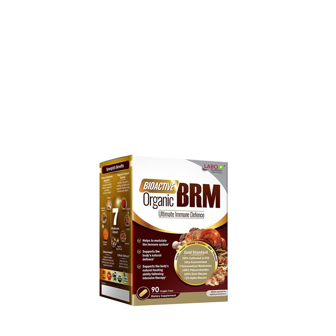 Labo Nutrition Bioactive Organic BRM ULTRA 90 Veggie Caps