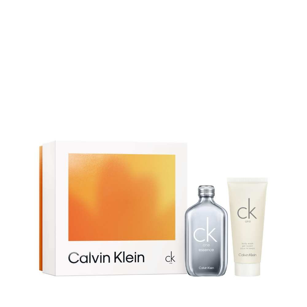 Calvin Klein Ck One Essence Parfum Intense and Shower Gel Unisex Duo Gift Set 100ml + 100ml - Metro Singapore Departmental Store - Celebrating 69 Years in SG