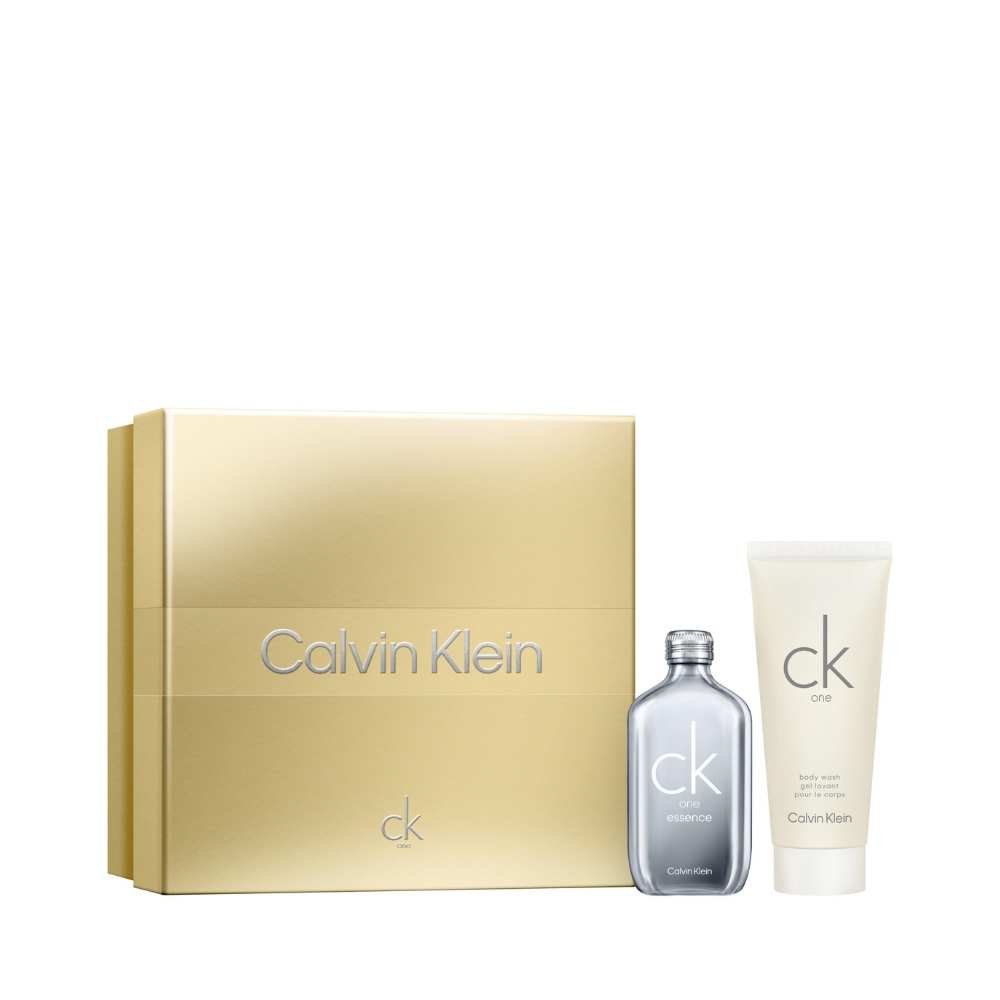 Calvin Klein Ck One Essence Parfum Intense and Shower Gel Unisex Duo Gift Set 50 ml + 100ml - Metro Singapore Departmental Store - Celebrating 69 Years in SG