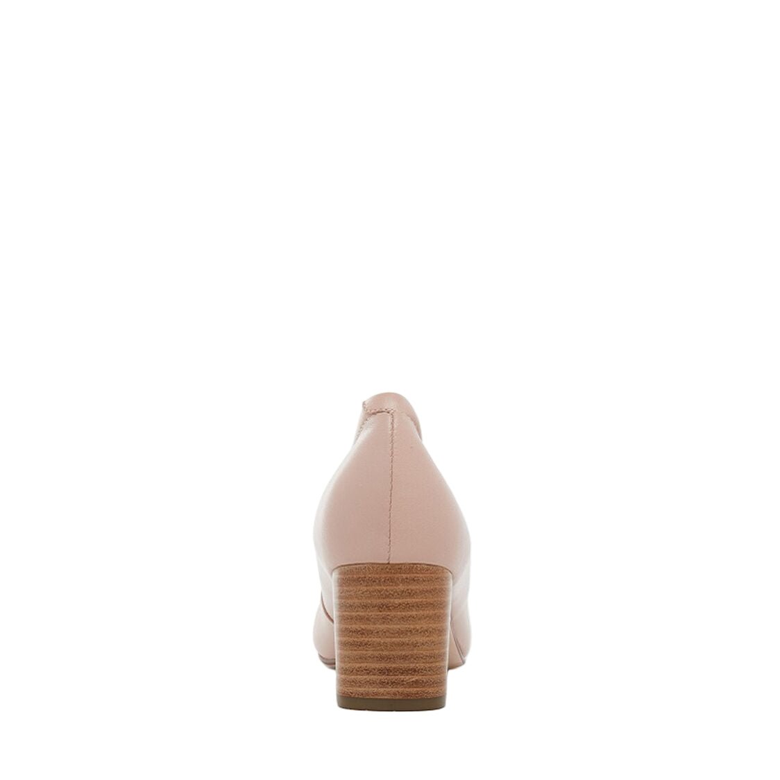 Caratti 9031 Classic Leather Heels (Mid) - Nude - Metro Singapore Departmental Store - Celebrating 69 Years in SG