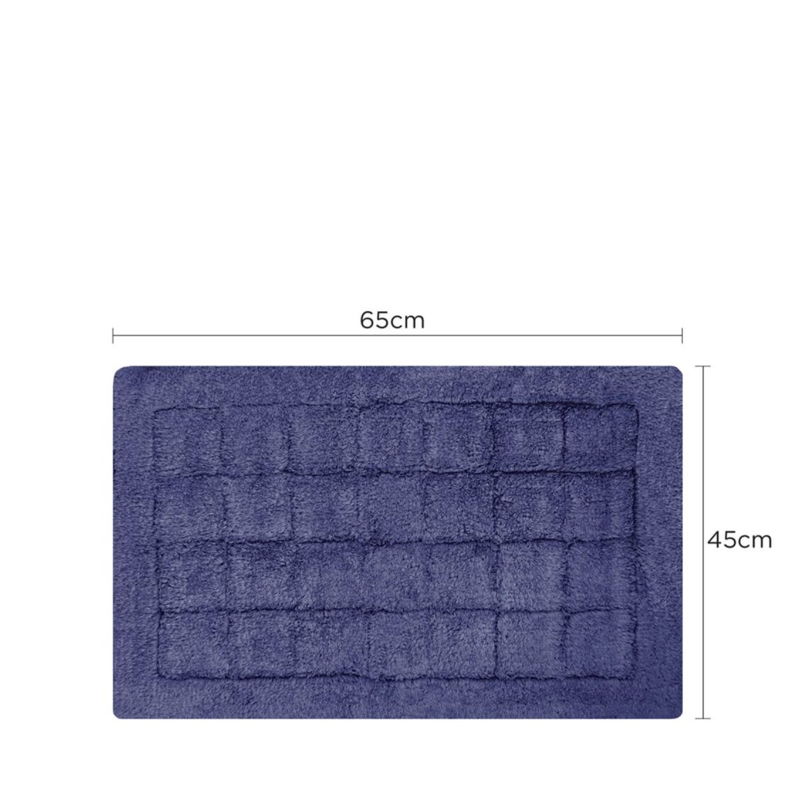 Charles Millen Signature Collection Huella Super Soft Cotton Tufted Anti-slip