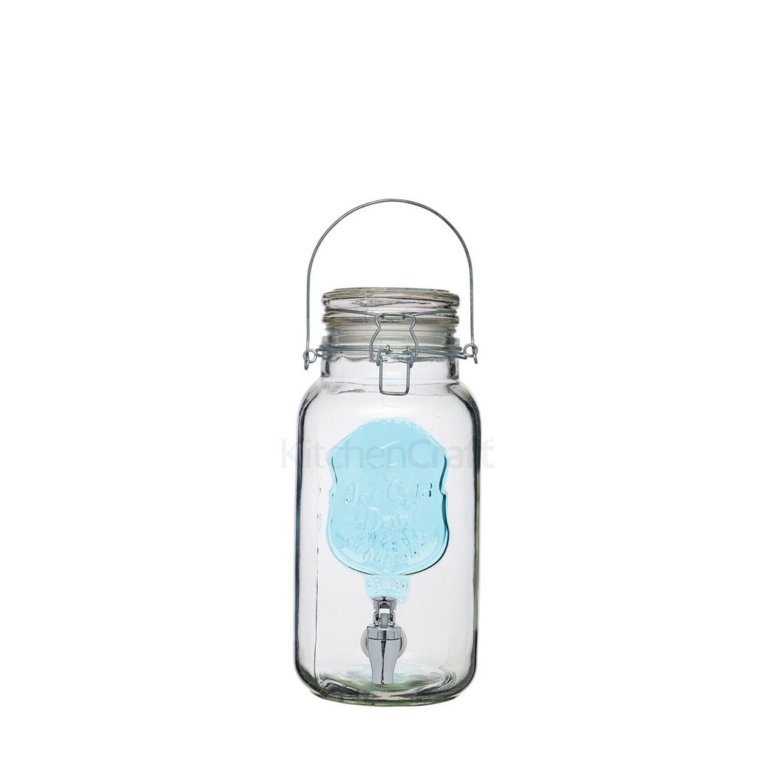 Kitchencraft Home Made Large Glass Drinks Dispenser 3.7L