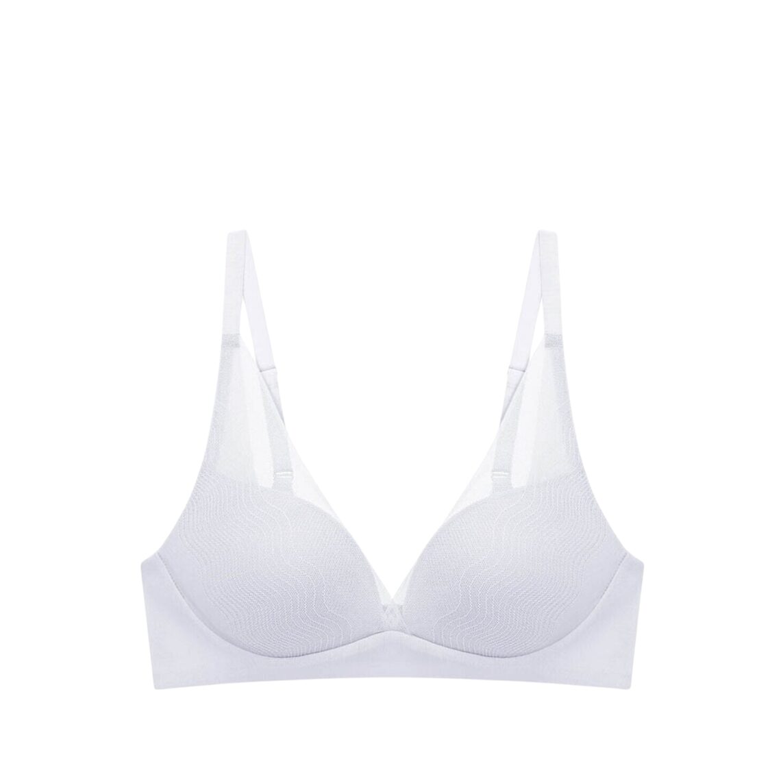 Triumph Smooth Sensation Magic Push Up Deep V Bra Feather