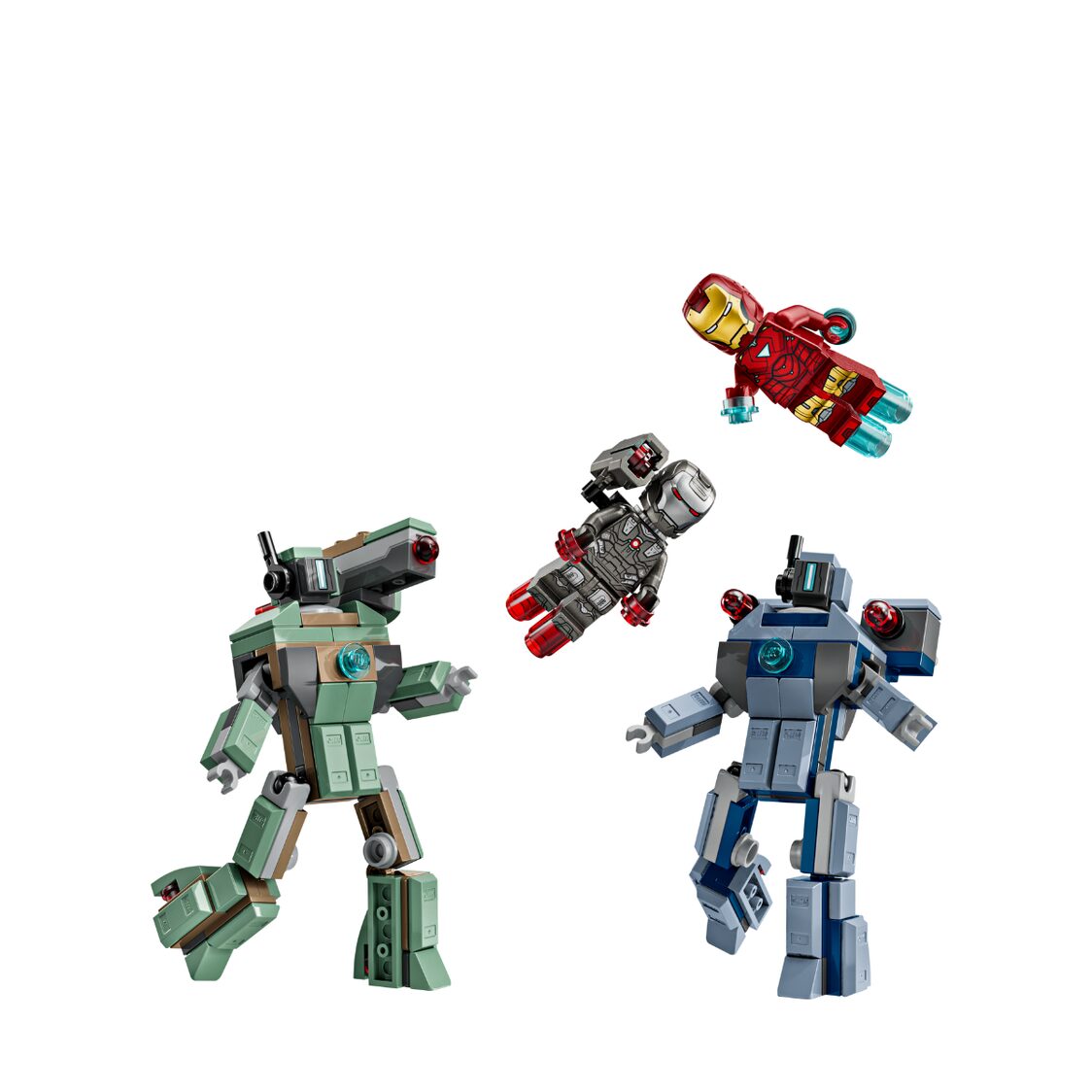 Lego Iron Man & War Machine vs. Hammer Drones 76320