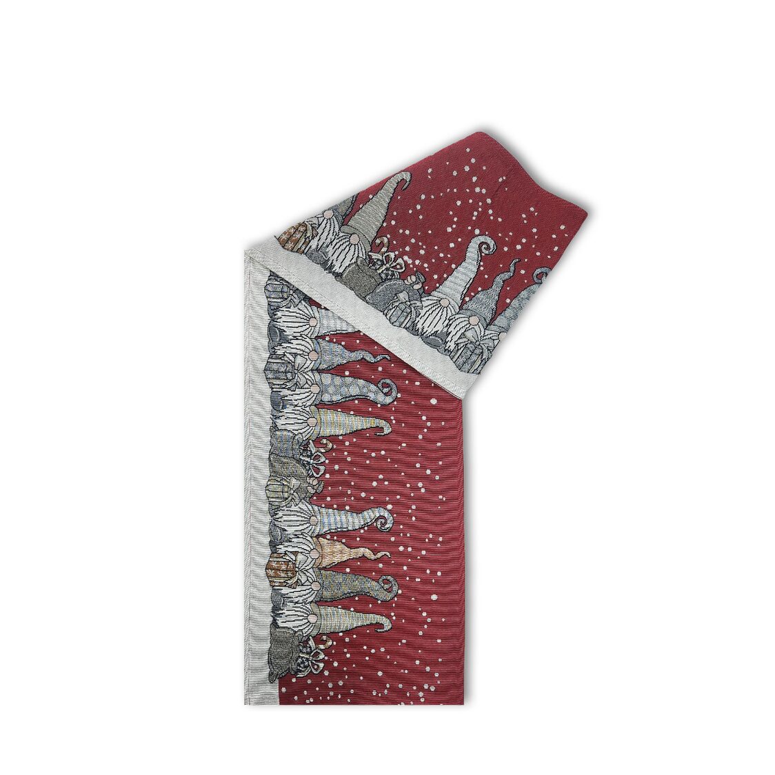 J. Rapee Gnome Tablerunner Red