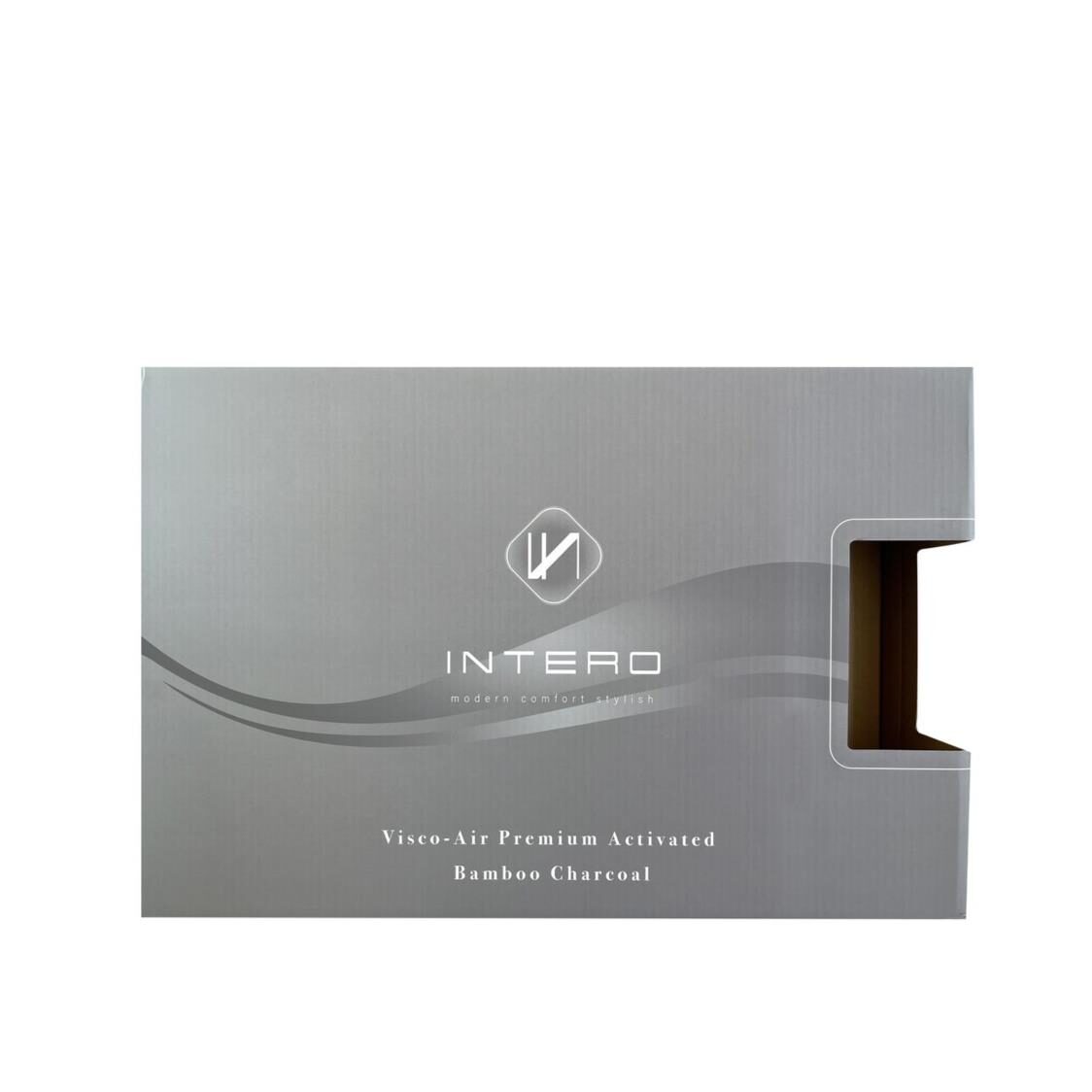 Intero Visco-Air Charcoal Infused Memory Foam Pillow Soft Comfort