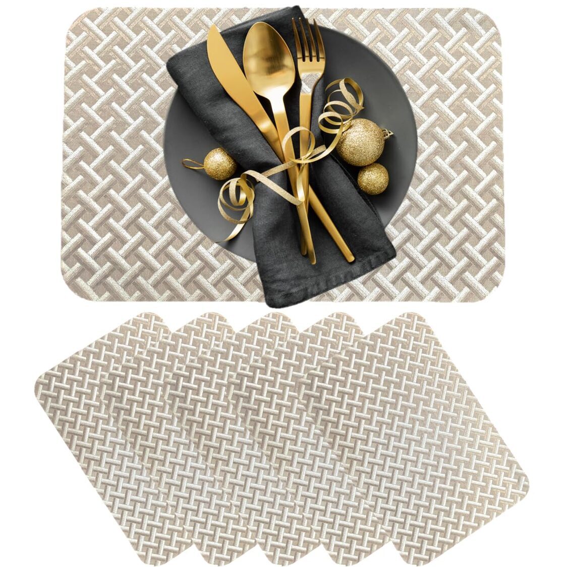 Rapee Alex Placemat Gold