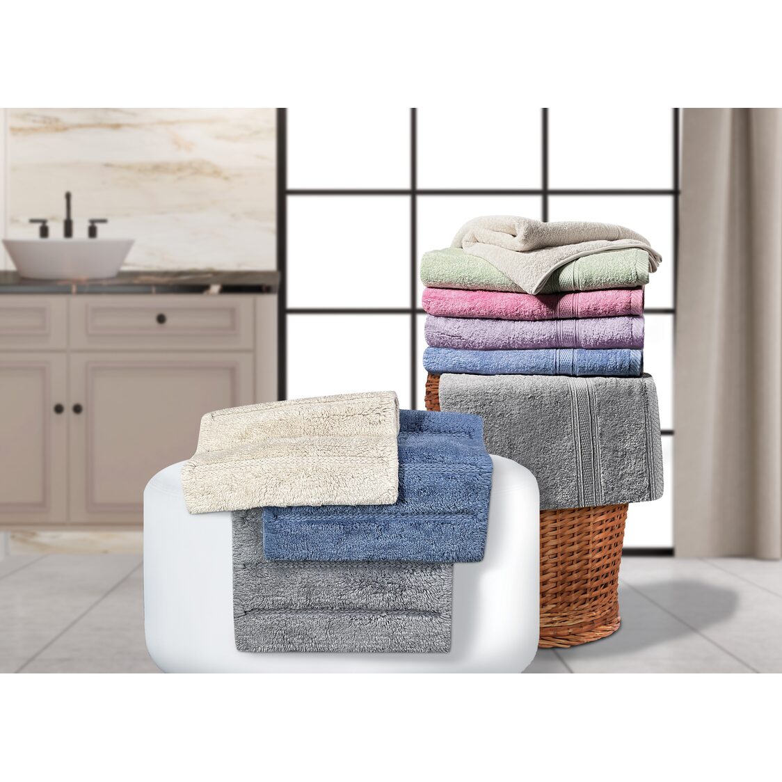 Charles Millen Signature Collection Boston Anti - slip Tufted Mat - Metro Singapore Departmental Store - Celebrating 69 Years in SG