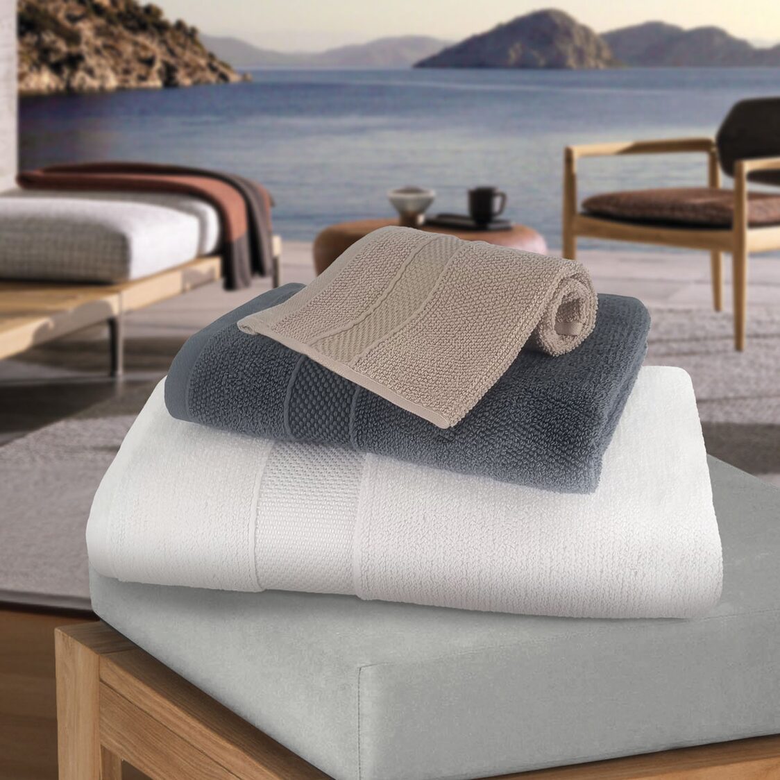 Charles Millen Signature Collection EVO Spun 100% Turkish Combed Cotton Bath Towel – CORA (VOIAGE series) - Metro Singapore Departmental Store - Celebrating 69 Years in SG