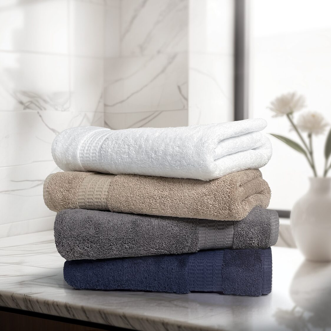 Charles Millen Signature Collection Huella Luxe Bath Towel - Metro Singapore Departmental Store - Celebrating 69 Years in SG