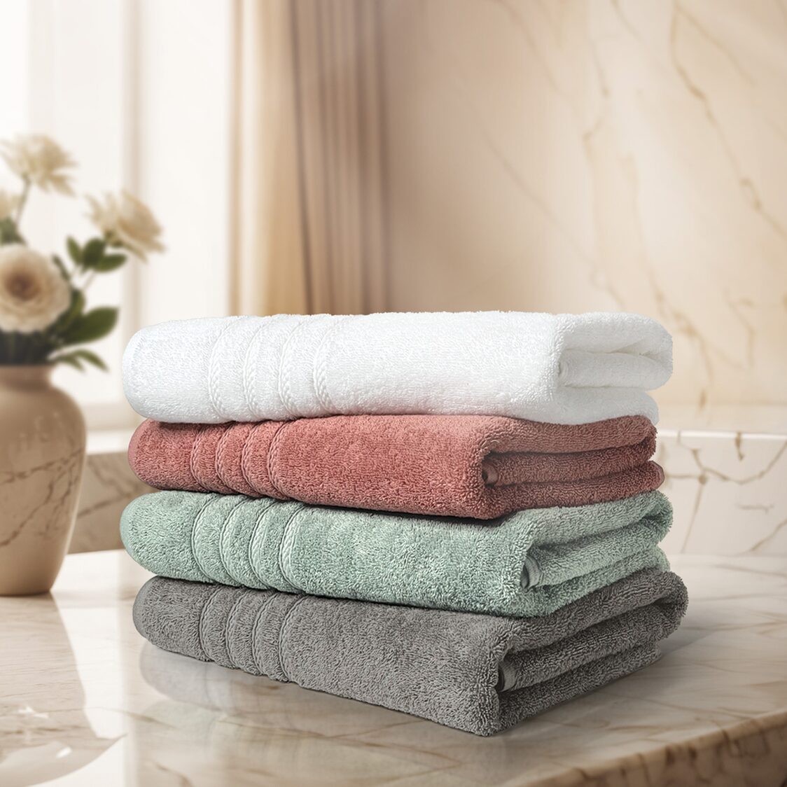 Charles Millen Signature Collection Mie Luxe Bath Towel - Metro Singapore Departmental Store - Celebrating 69 Years in SG