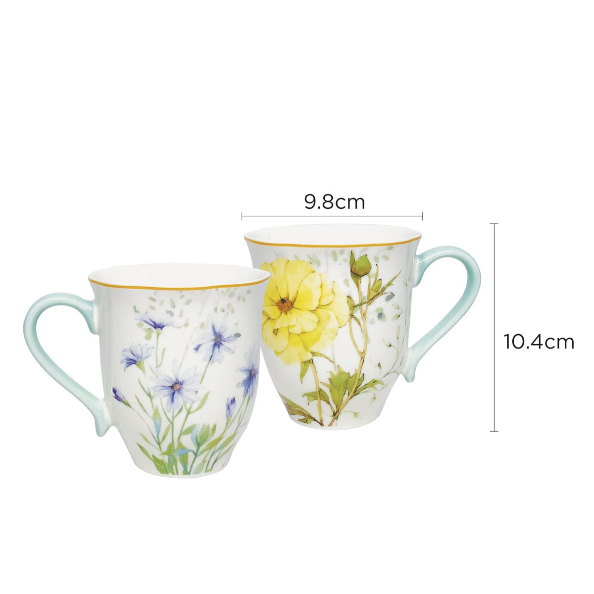 Charles Millen Soirée Botanique Fine Porcelain Tableware - Buttercup - Metro Singapore Departmental Store - Celebrating 69 Years in SG