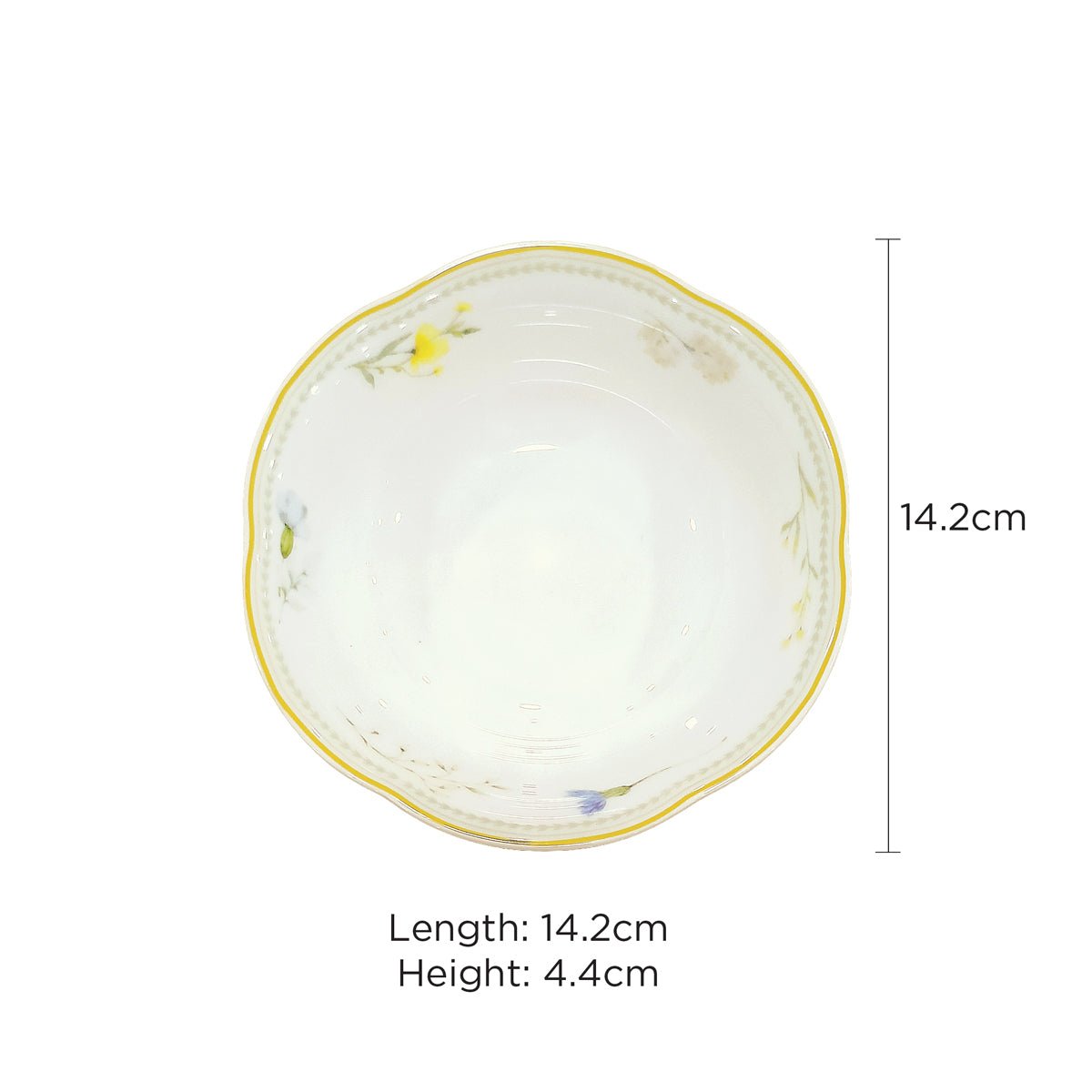 Charles Millen Soirée Botanique Fine Porcelain Tableware - Buttercup - Metro Singapore Departmental Store - Celebrating 69 Years in SG