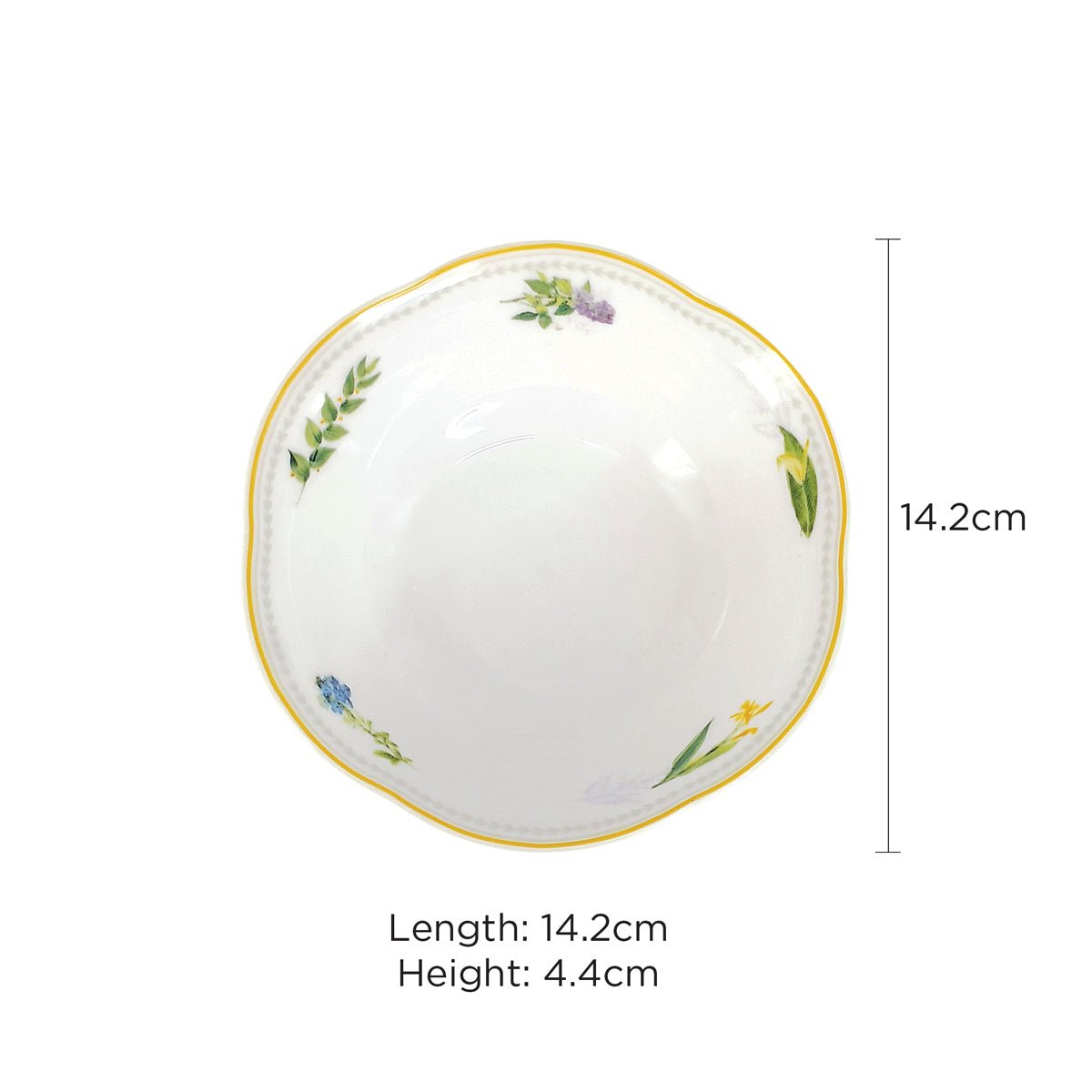 Charles Millen Soirée Botanique Fine Porcelain Tableware - Lilac - Metro Singapore Departmental Store - Celebrating 69 Years in SG