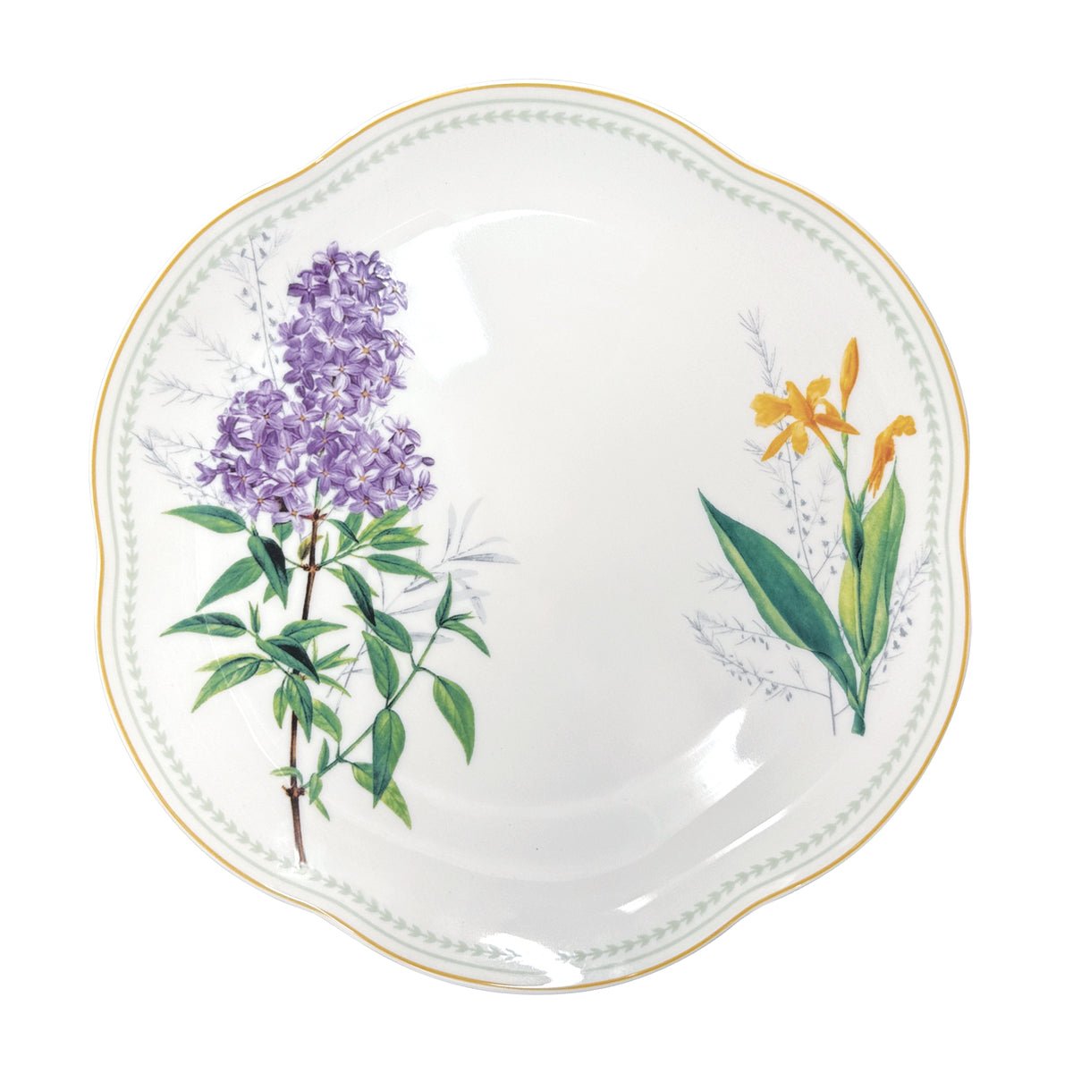 Charles Millen Soirée Botanique Fine Porcelain Tableware - Lilac - Metro Singapore Departmental Store - Celebrating 69 Years in SG