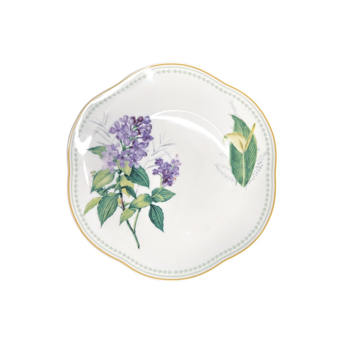 Charles Millen Soirée Botanique Fine Porcelain Tableware - Lilac - Metro Singapore Departmental Store - Celebrating 69 Years in SG