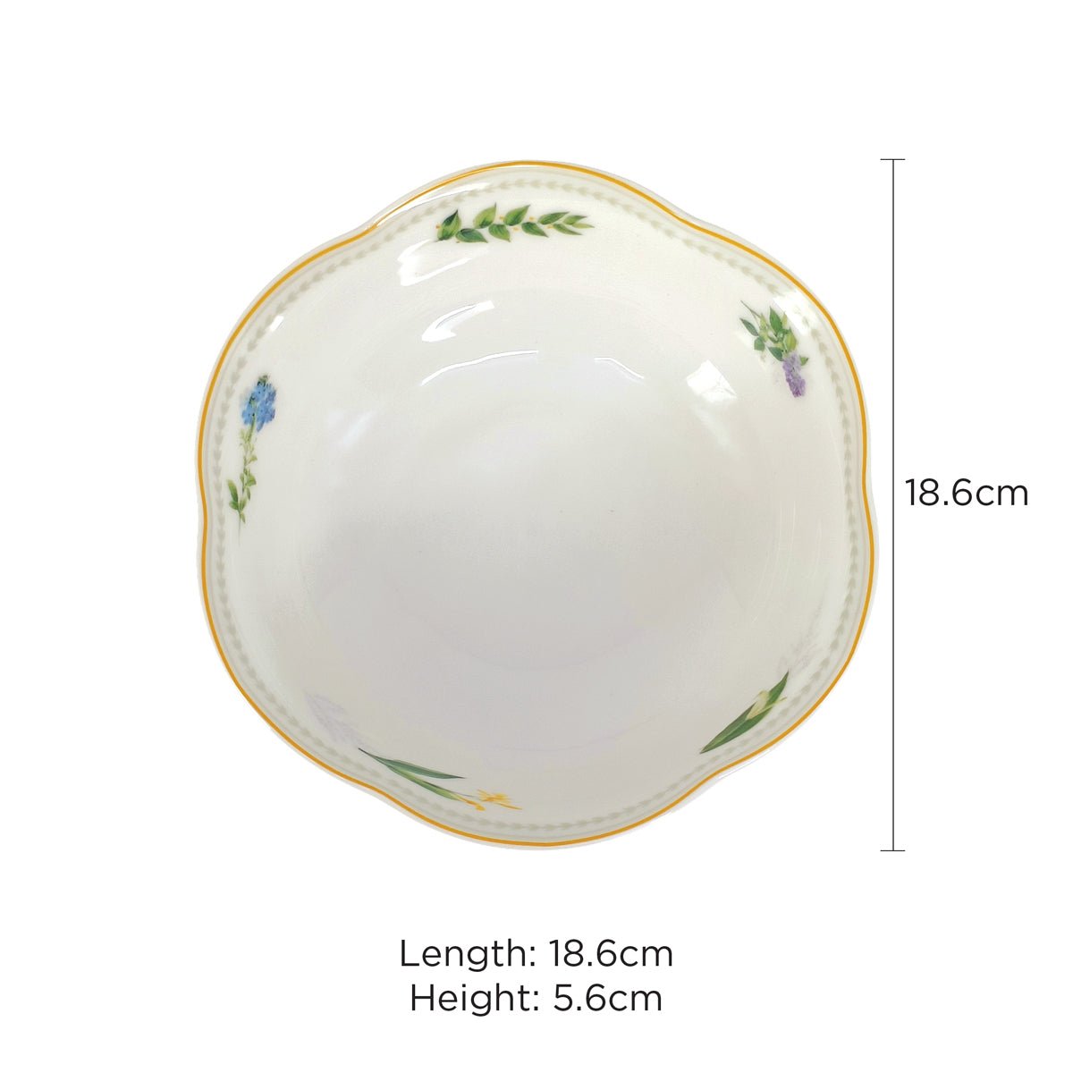 Charles Millen Soirée Botanique Fine Porcelain Tableware - Lilac - Metro Singapore Departmental Store - Celebrating 69 Years in SG