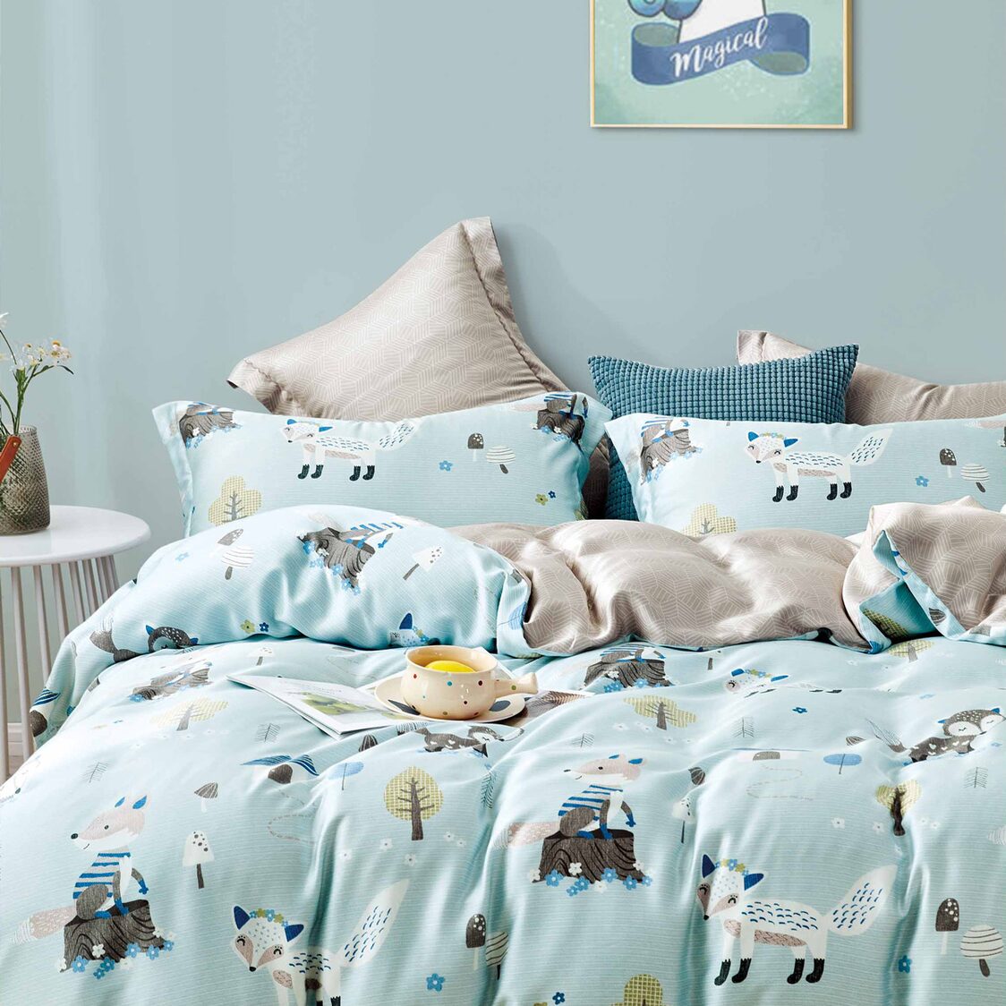 Charles Millen The Gang 59 Foxx - Fitted Sheet Set - Metro Singapore Departmental Store - Celebrating 69 Years in SG