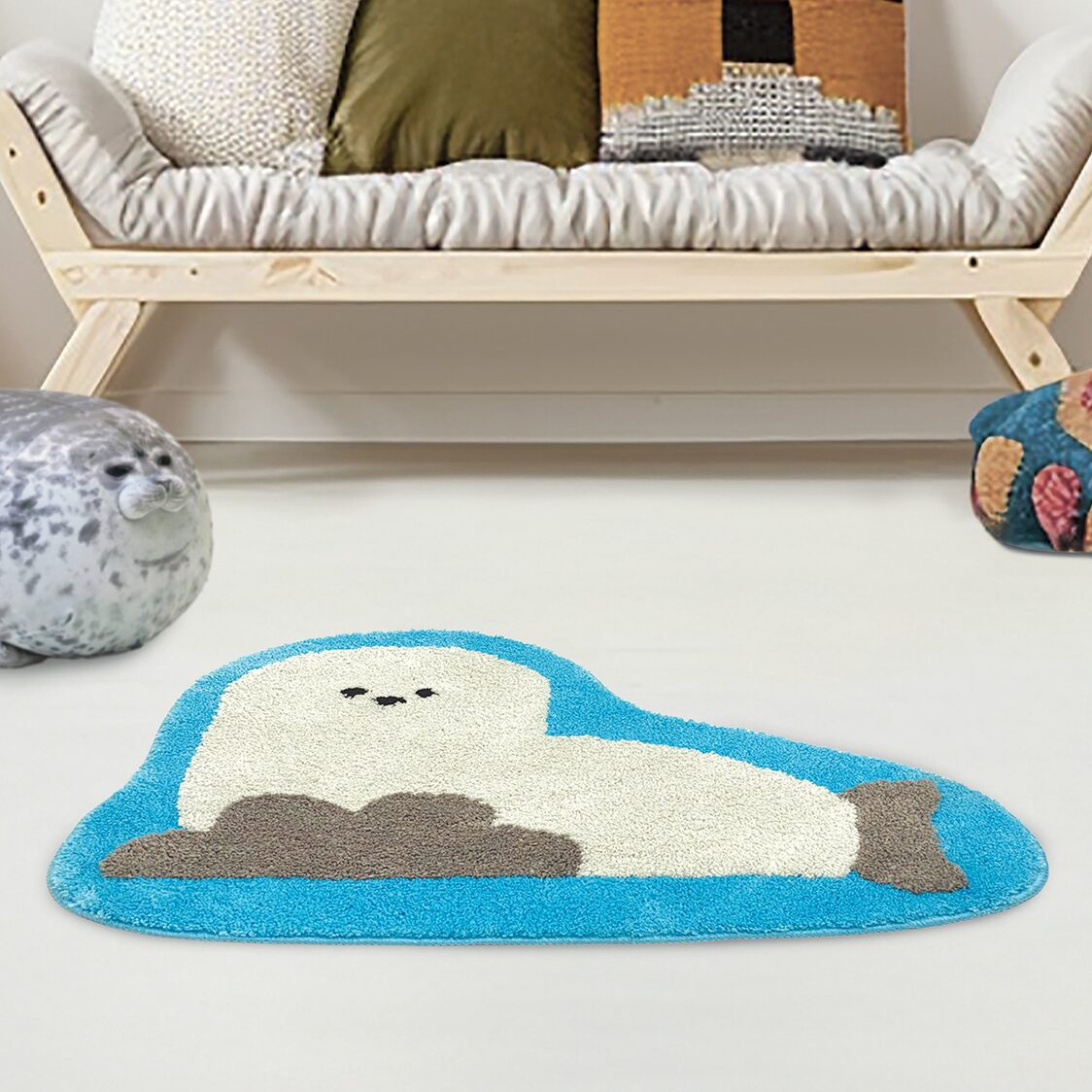Charles Millen The Gang Tapestry 100% Microfibre Anti - Slip Mat – Slidder - Metro Singapore Departmental Store - Celebrating 69 Years in SG