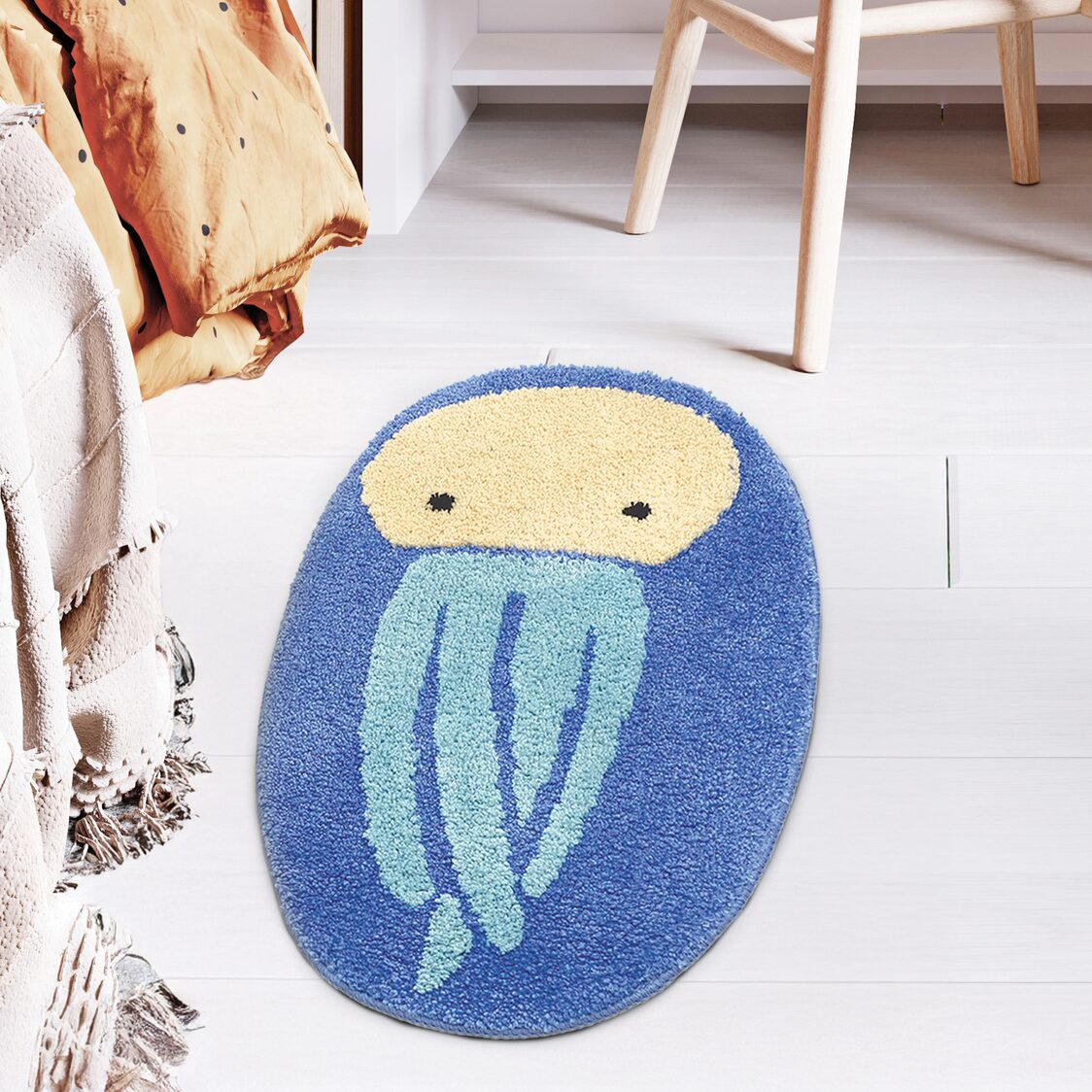 Charles Millen The Gang Tapestry 100% Microfibre Anti - Slip Mat – Squiddy - Metro Singapore Departmental Store - Celebrating 69 Years in SG