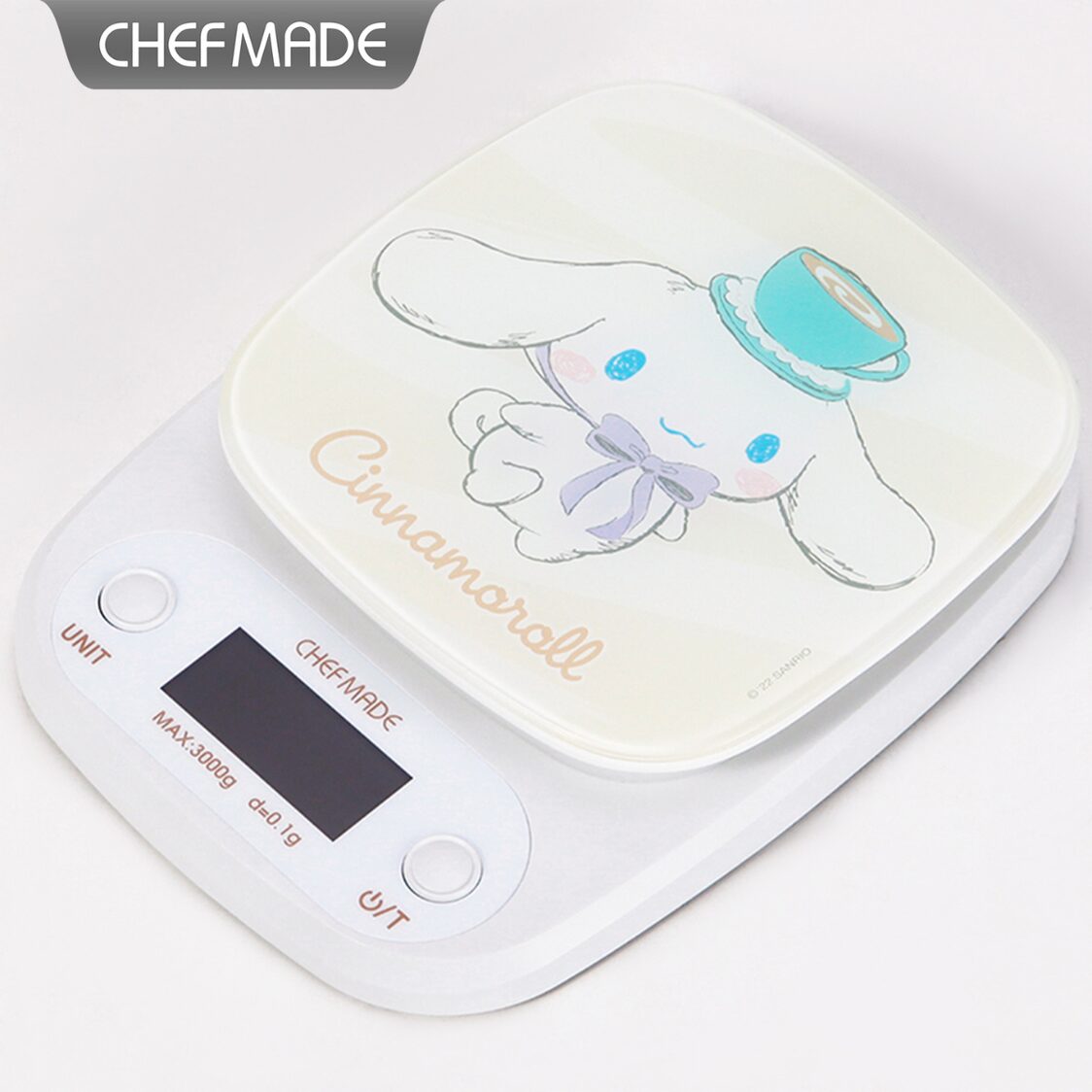 Chefmade ABS Electronic Kitchen Scale Cinnamoroll - 1898CM - CL5038 - Metro Singapore Departmental Store - Celebrating 69 Years in SG