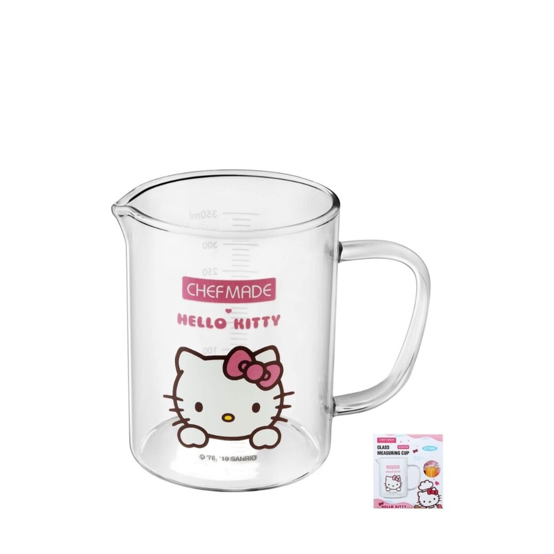 Chefmade Glass Measuring Cup Hello Kitty - 1898CM - KT7080 - Metro Singapore Departmental Store - Celebrating 69 Years in SG