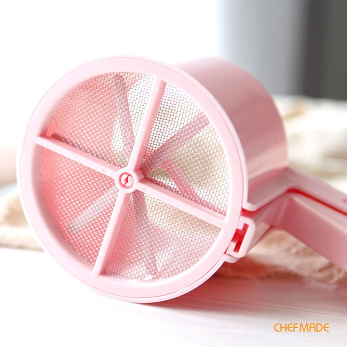 Chefmade Hello Kitty Flour Sifter 1898CM - KT7016 - Pink - Metro Singapore Departmental Store - Celebrating 69 Years in SG