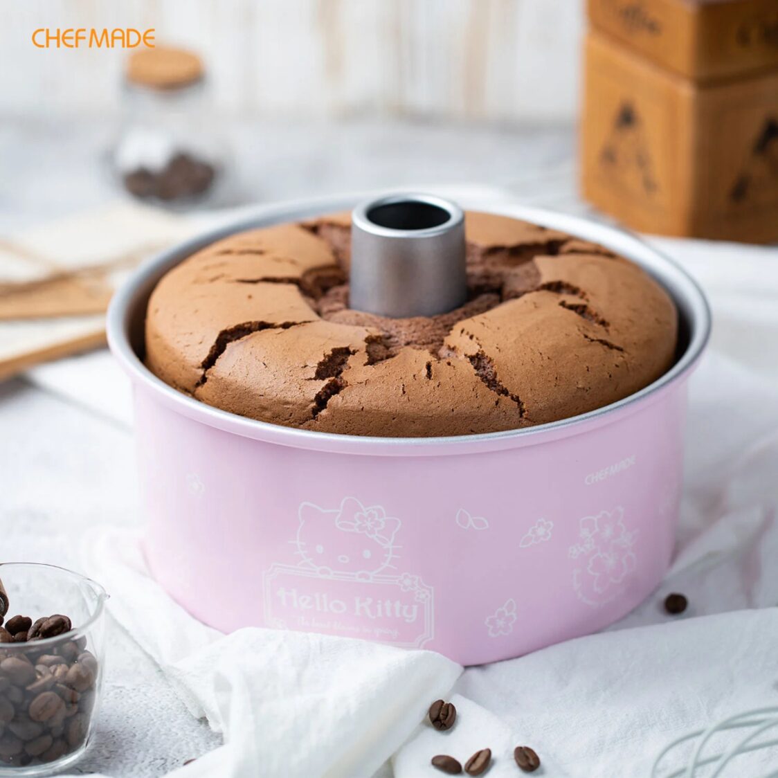 Chefmade Hello Kitty Round Deep Cake Pan with Removable Bottom 1898CM - KT7108 - Metro Singapore Departmental Store - Celebrating 69 Years in SG