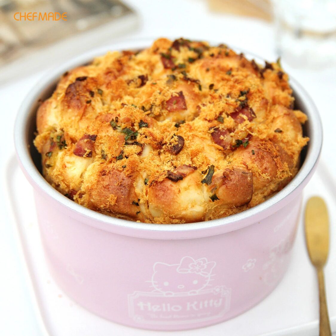 Chefmade Hello Kitty Round Deep Cake Pan with Removable Bottom 1898CM - KT7108 - Metro Singapore Departmental Store - Celebrating 69 Years in SG