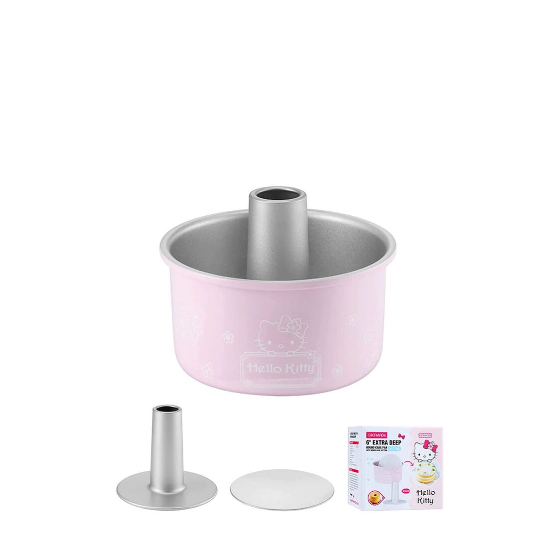 Chefmade Hello Kitty Round Deep Cake Pan with Removable Bottom 1898CM - KT7108 - Metro Singapore Departmental Store - Celebrating 69 Years in SG