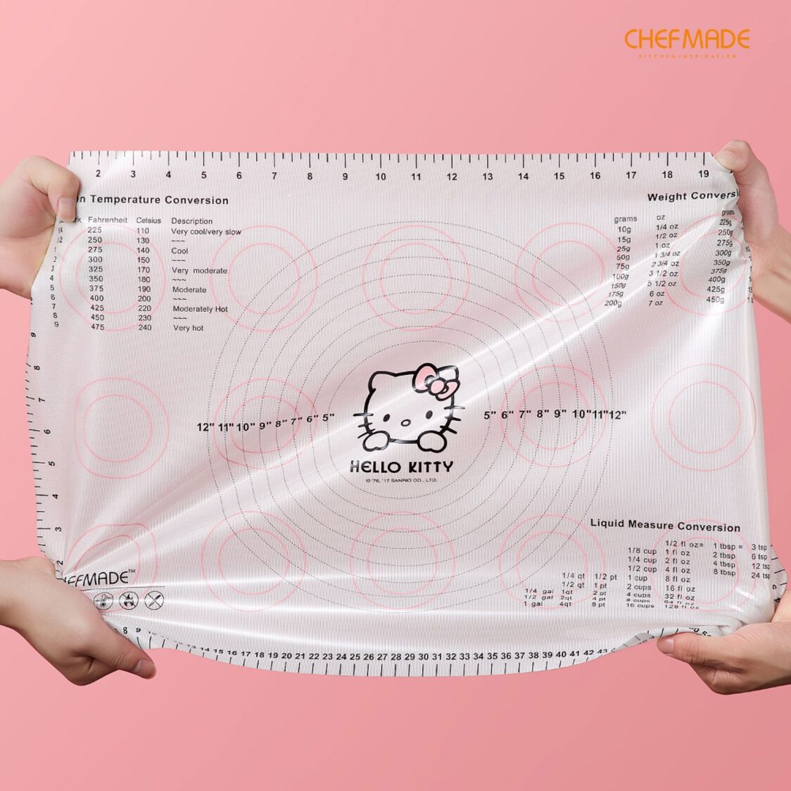 Chefmade Hello Kitty Silicone Baking Mat 1898CM - KT7002 - Metro Singapore Departmental Store - Celebrating 69 Years in SG